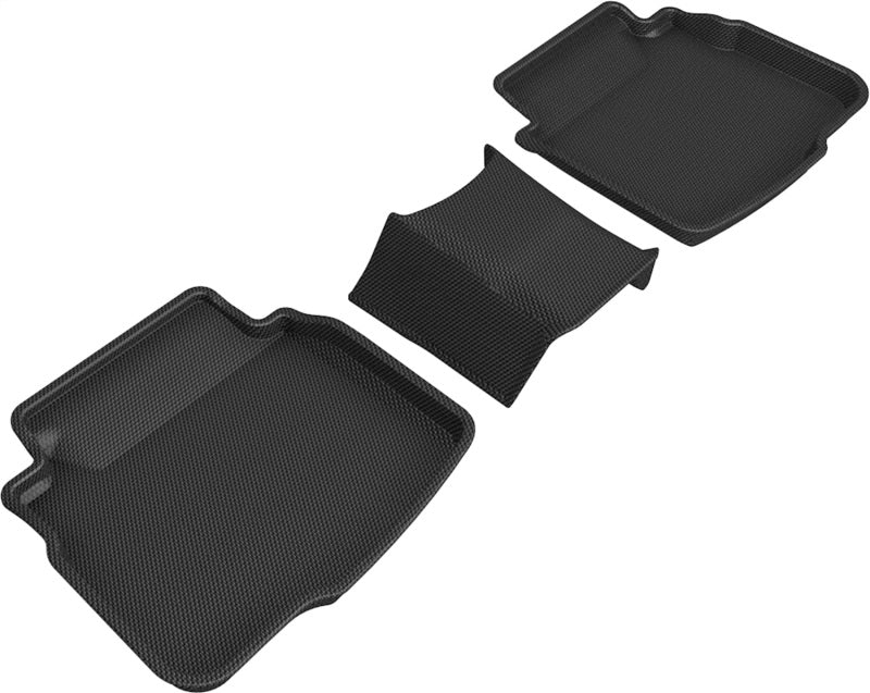 3D Maxpider Custom Fit Kagu Floor Mat For 20-22 Subaru Legacy / Outback - 2nd Row (Black)-SR1 Performance