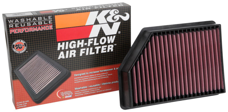 K&N 2020 Chevrolet Silverado 2500/3500 6.6L Diesel Drop In Replacement Air Filter-SR1 Performance