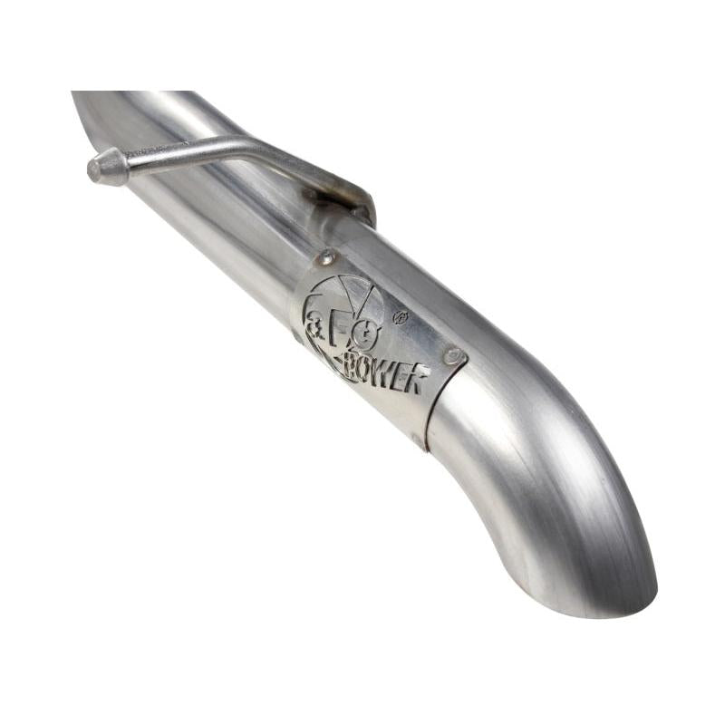 aFe MACHForce XP Exhaust Cat-Back 2.5in SS-409 Hi-Tuck 12-14 Jeep Wrangler Unlimited V6 3.6L 4Dr-SR1 Performance