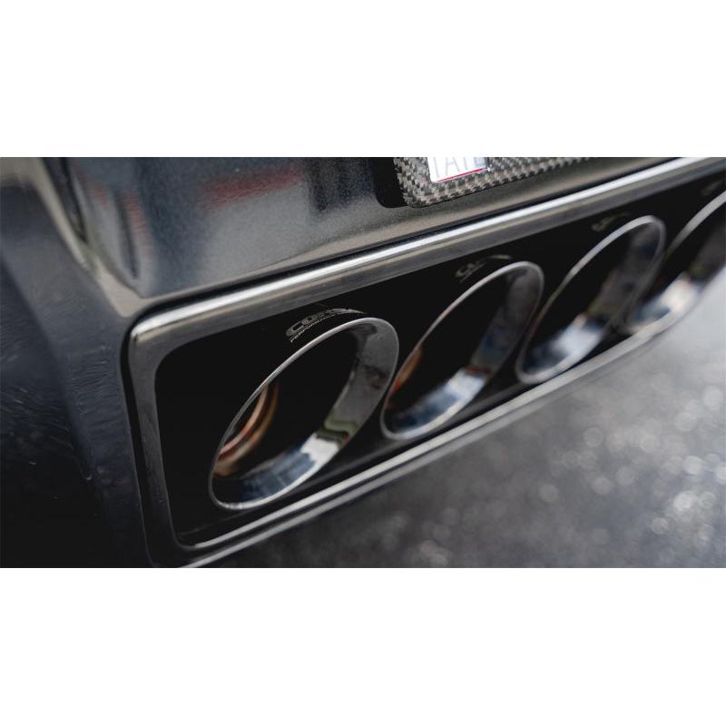 Corsa 2014-2019 Chevrolet Corvette C7 6.2L 2.75in Xtreme Valve-Back w/ Dual NPP & Quad BlackTips-SR1 Performance
