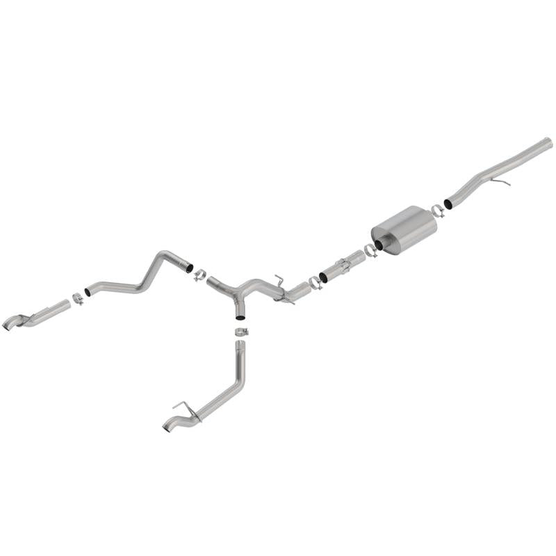 Borla 19 Chevrolet Silverado/GMC Sierra 1500 6.2L SS ATAK Catback Exhaust w/ Factory Tips-SR1 Performance