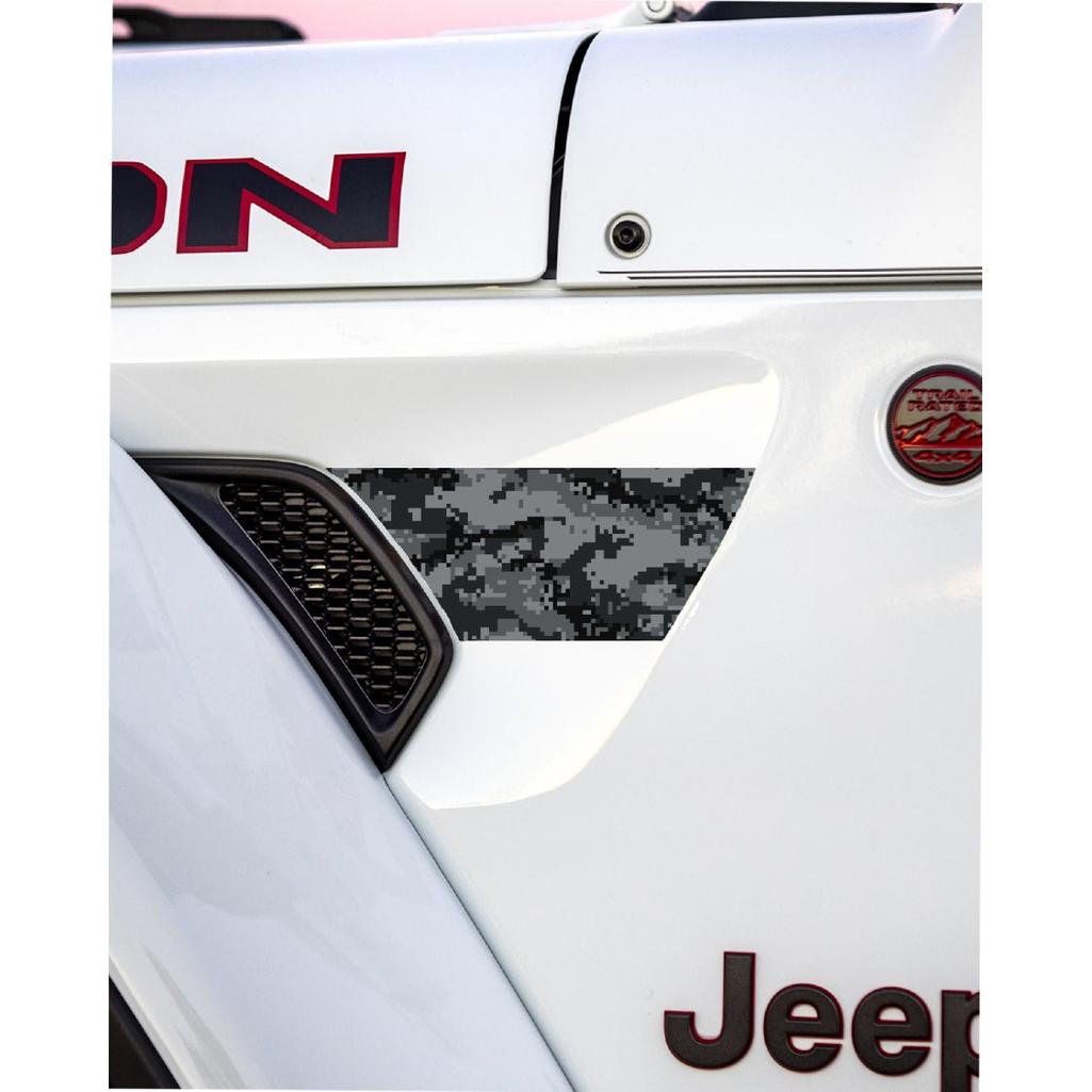 Fender Vent Decal Set | American Flag - fits Wrangler JL & Gladiator JT
