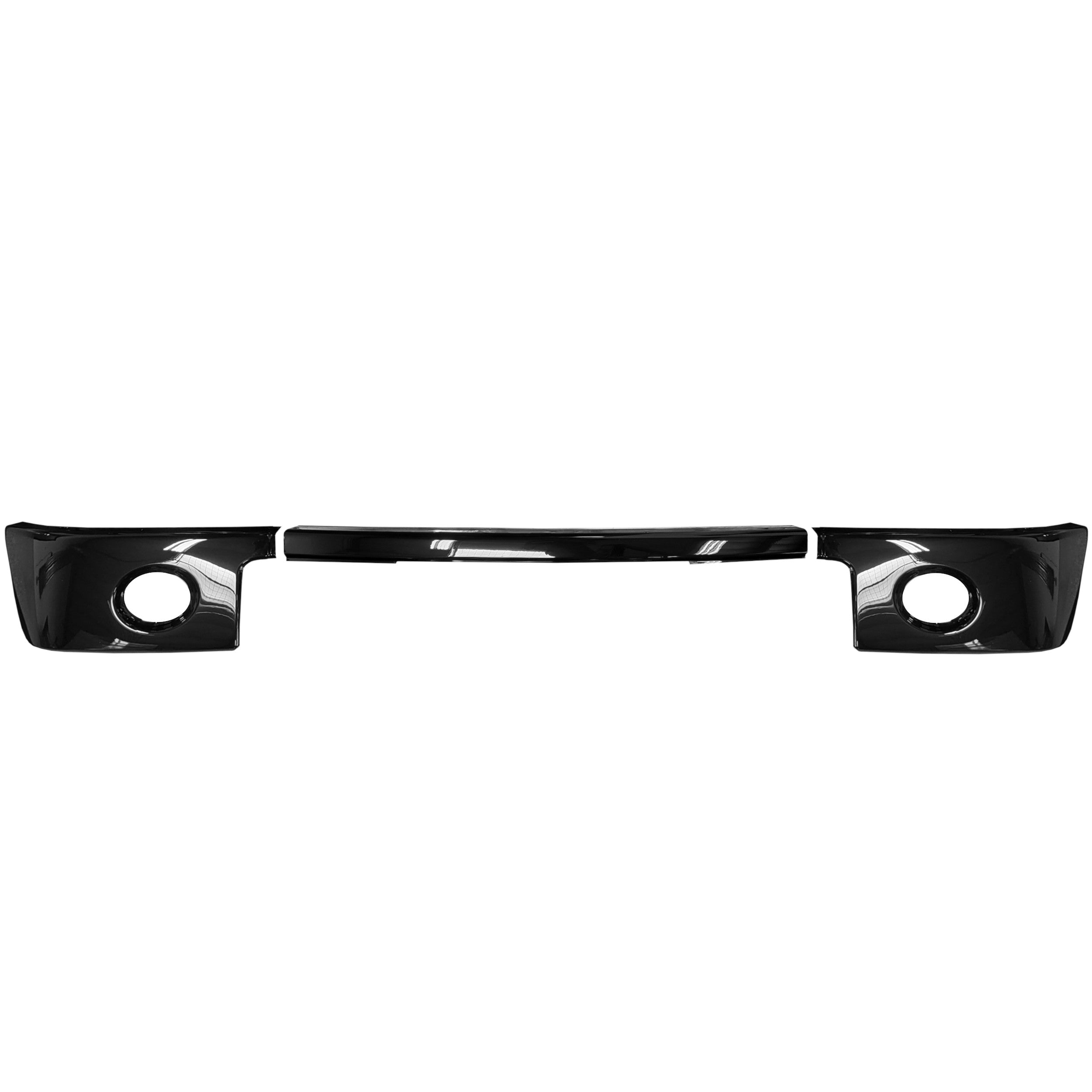 2009-2014 Ford F150 - Front BUMPERSHELLZ™ - Truck Bumper Chrome Delete Caps