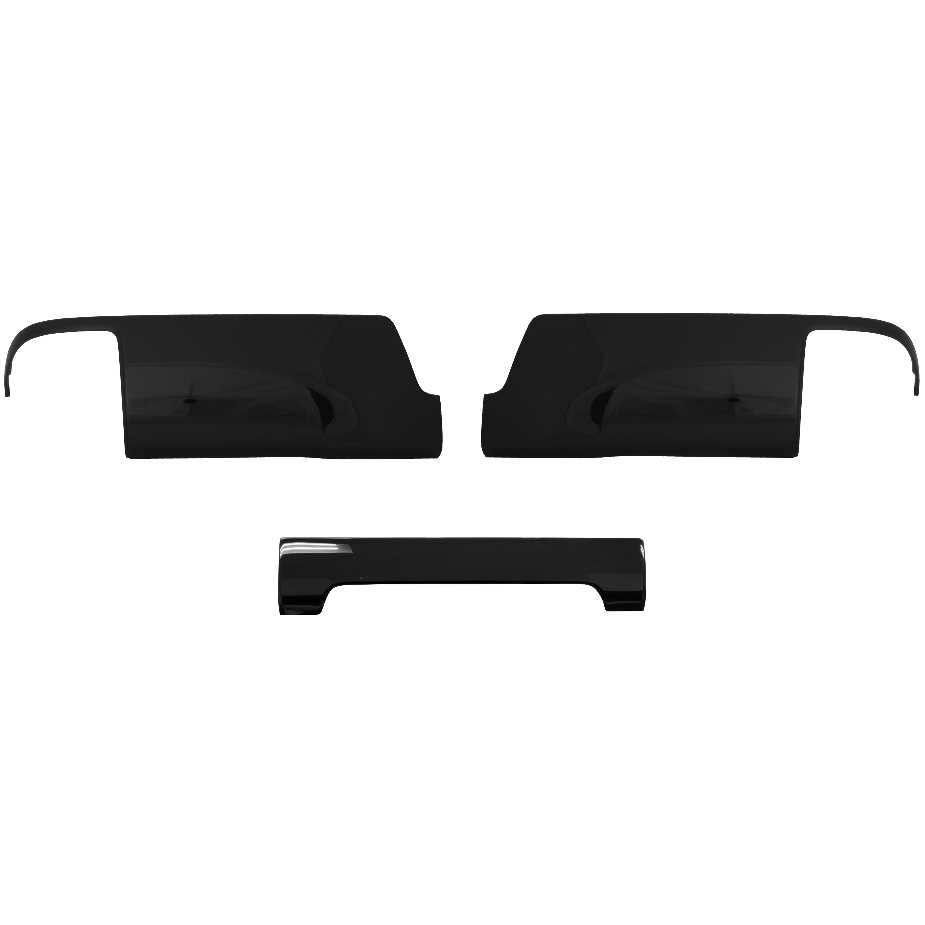 2014-2018 GMC Sierra, '14-'18 Chevy Silverado 1500 & '15-'23 Silverado 2500 Rear Bumper Overlays
