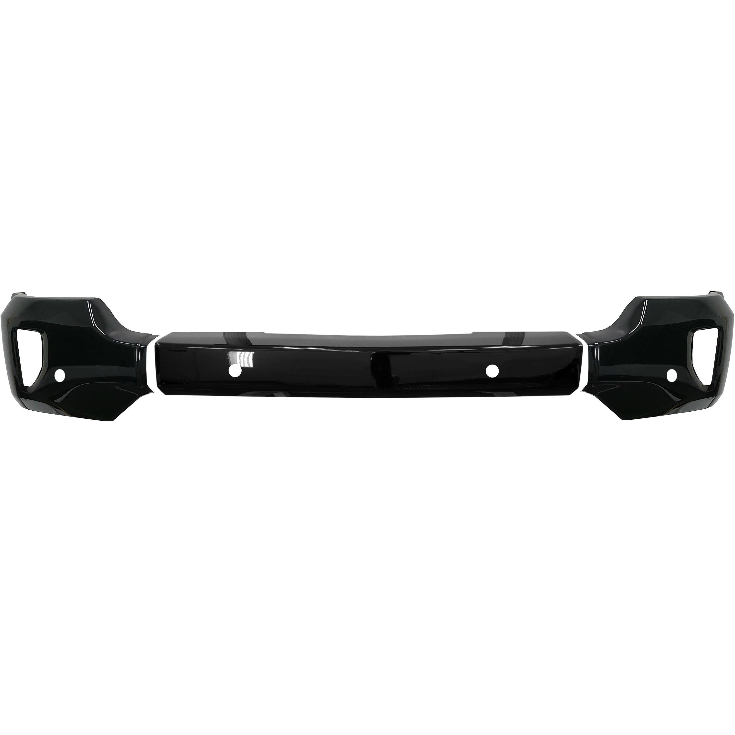 2016-2018 Chevy Silverado 1500 - Front BUMPERSHELLZ™ -Chrome Delete Bumper Cap Kit