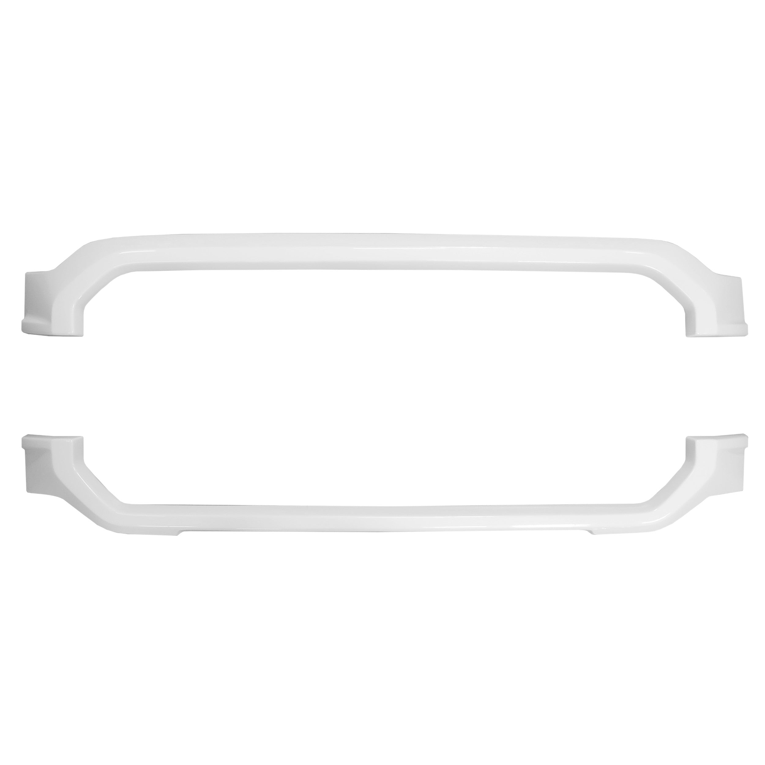 2021-2023 F150 STX and XLT Upper and Lower Grille Overlays (Single Color) - Shellz