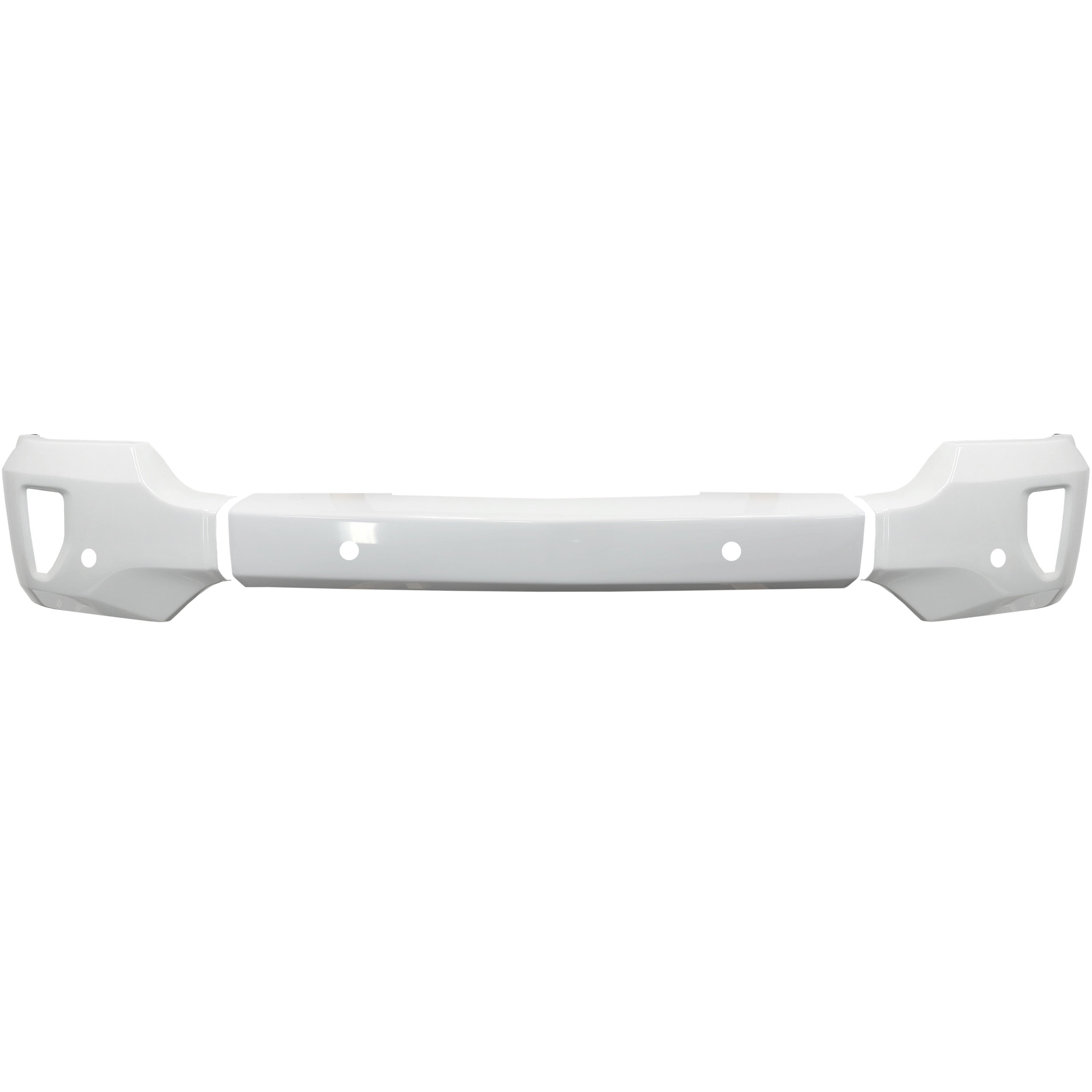 2016-2018 Chevy Silverado 1500 - Front BUMPERSHELLZ™ -Chrome Delete Bumper Cap Kit