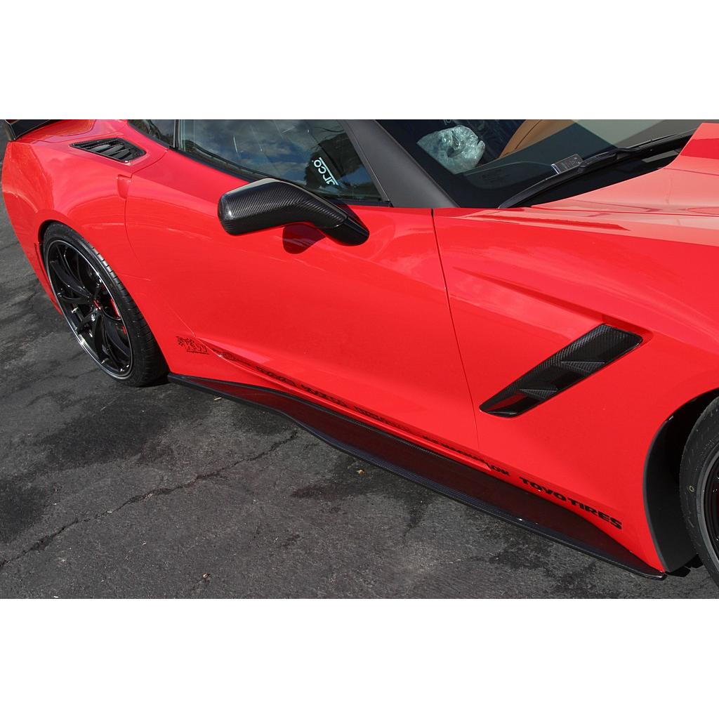 Chevrolet Corvette C7 Stingray Track Pack Aero Kit 2014 - 2019 (Version 2)
