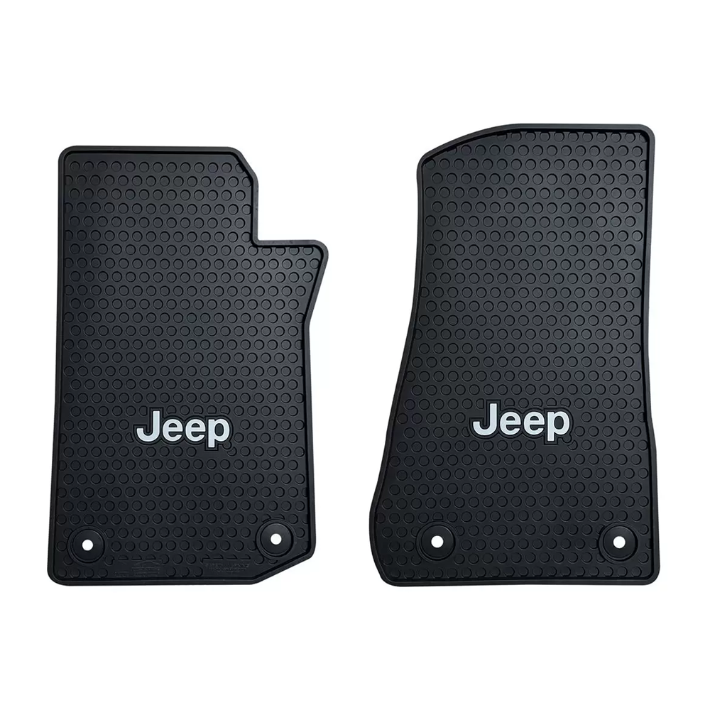 Lloyd Mats Custom-Fit All-Weather Rubber Mats for Jeep Wrangler JL 2-Door 2018-On