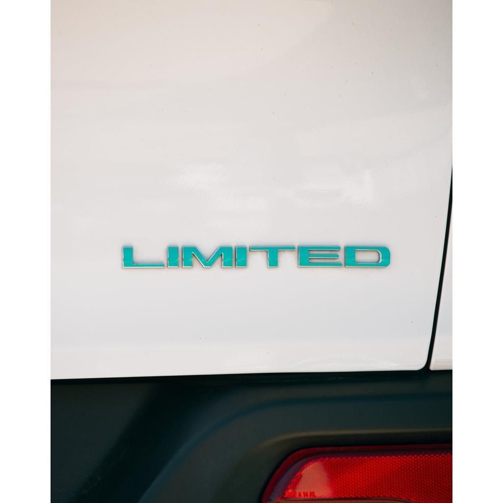 LIMITED Emblem Overlay Decal for Jeep – Vinyl Badge Sticker