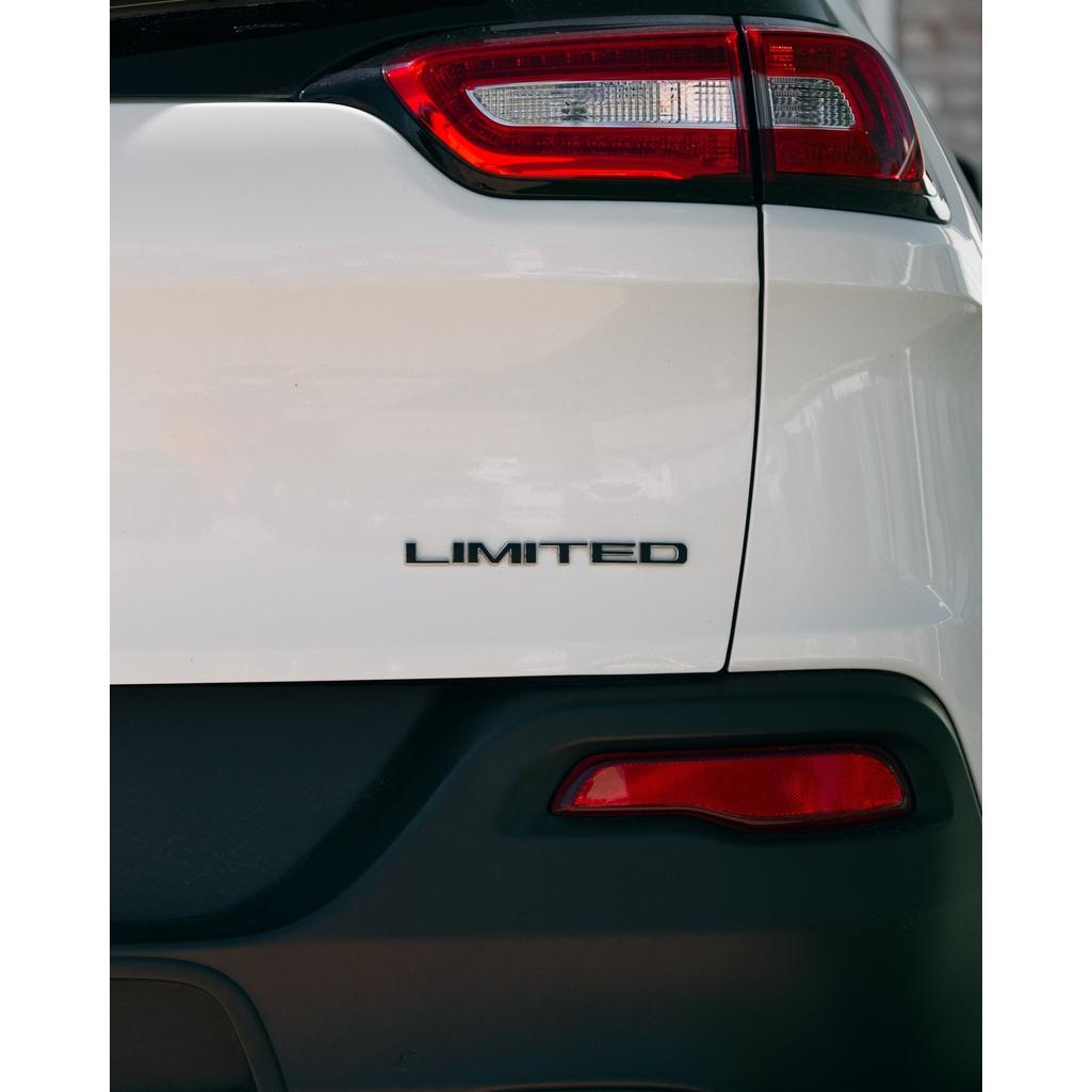 LIMITED Emblem Overlay Decal for Jeep – Vinyl Badge Sticker