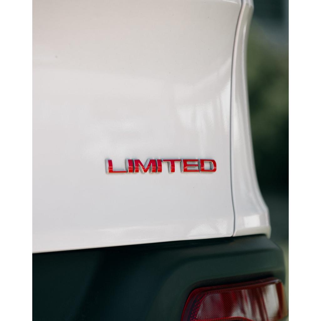 LIMITED Emblem Overlay Decal for Jeep – Vinyl Badge Sticker