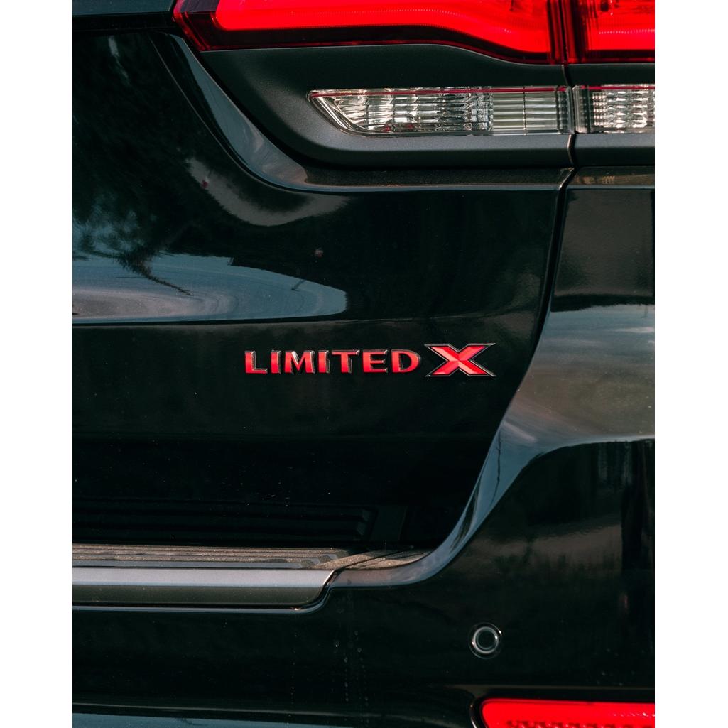 LIMITED X Emblem Overlay Decal | fits 19-22 Grand Cherokee WK2