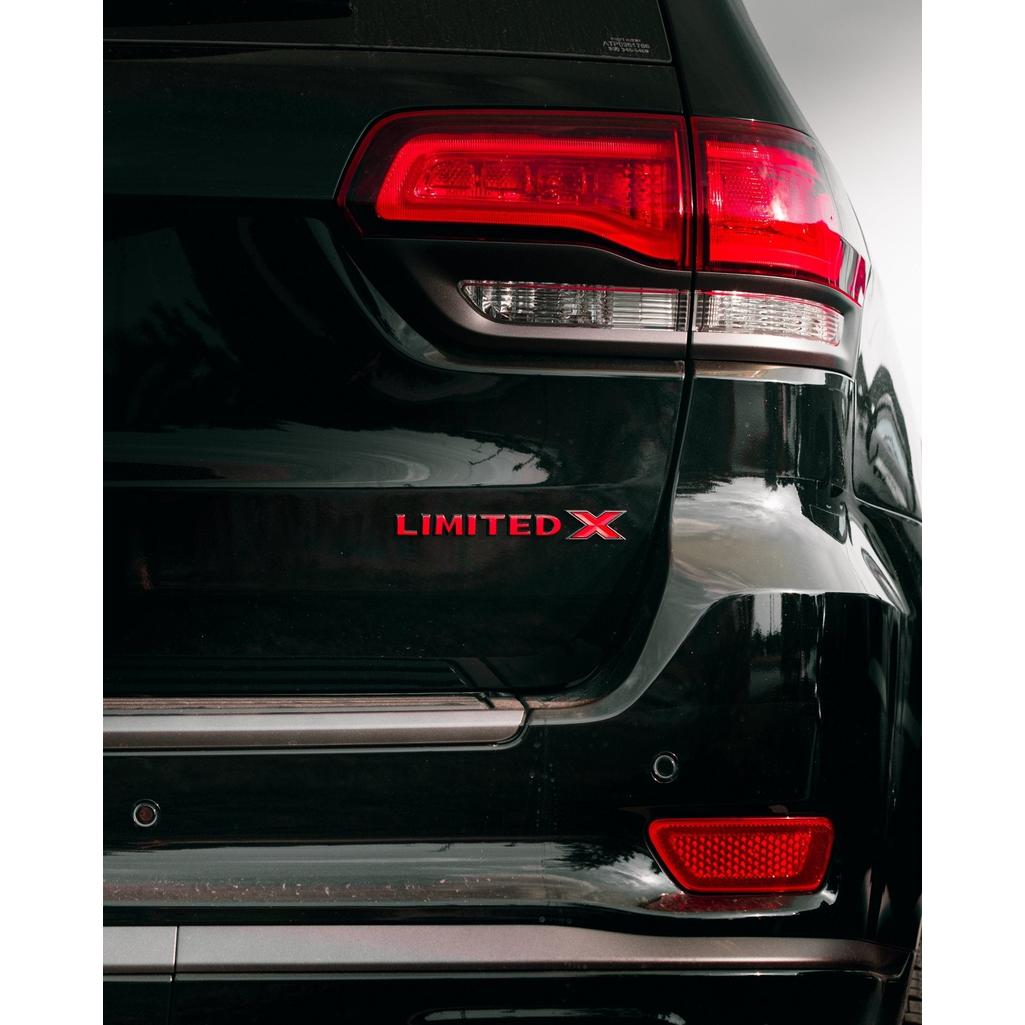 LIMITED X Emblem Overlay Decal | fits 19-22 Grand Cherokee WK2