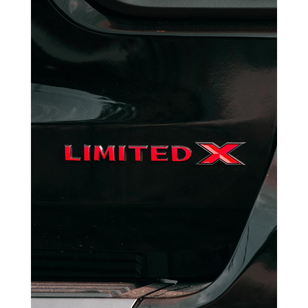 LIMITED X Emblem Overlay Decal | fits 19-22 Grand Cherokee WK2