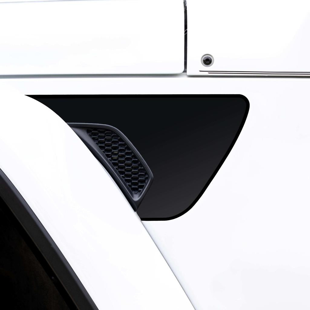 Premium Fender Vent Decal Set | Matte Black - fits Wrangler JL & Gladiator JT