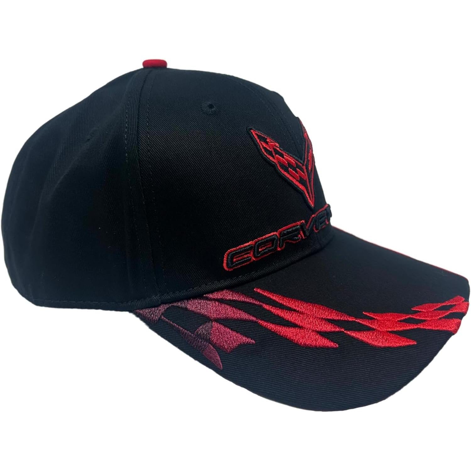 C8 Corvette Bad Vette Hat - Adjustable 3-D Embroidered Cap-SR1 Performance