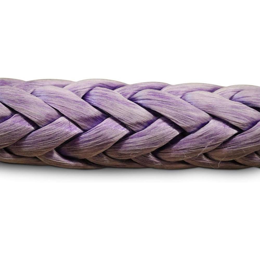 RimSling Spliced Eye Synthetic Lifting & Recovery Slings - Made in USA - Heavy Duty Sling for Wrecker Recovery, Lifting, Rigging & Towing (Purple, 3/4" x 10' (13700lbs))-SR1 Performance
