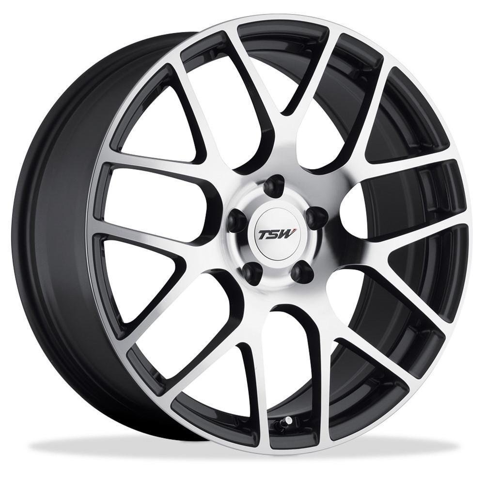 Corvette Wheels - TSW Nurburgring : Gunmetal with Machined Face-SR1 Performance