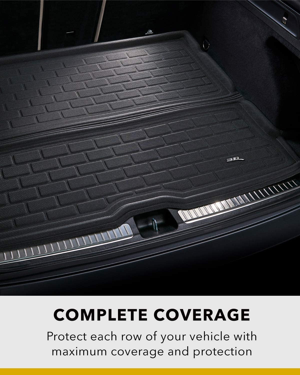 2020-2024 Tesla Model Y All Weather 3D MAXpider Kagu Rubber Cargo Liner – Black