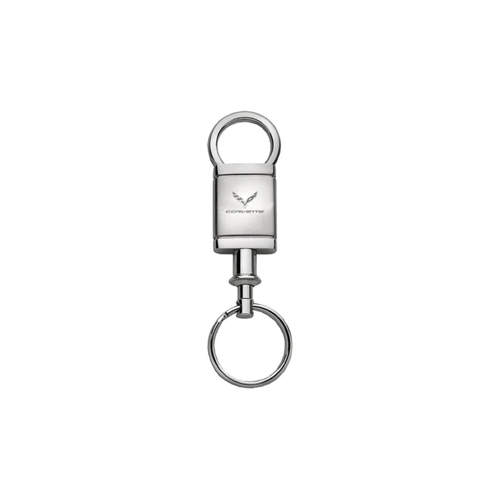 C7 Corvette Pull-A-Part Keychain with C7 Logo - Chevrolet Ring Top Key Chain-SR1 Performance