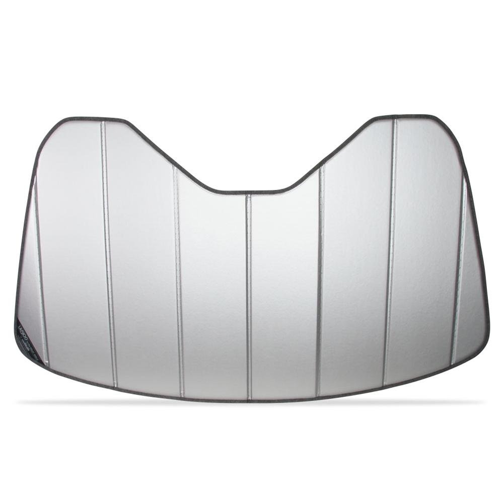 C7 Corvette Stingray Accordion Style Sunshade - Insulated Plain Silver-SR1 Performance