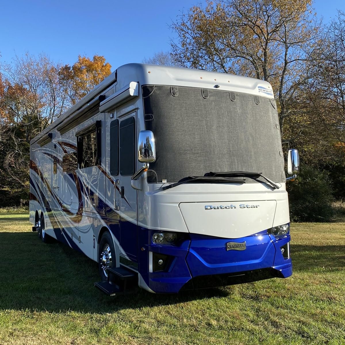 Class A RV/Motorhome Exterior Windshield Sun Shade by Magne Shade-SR1 Performance