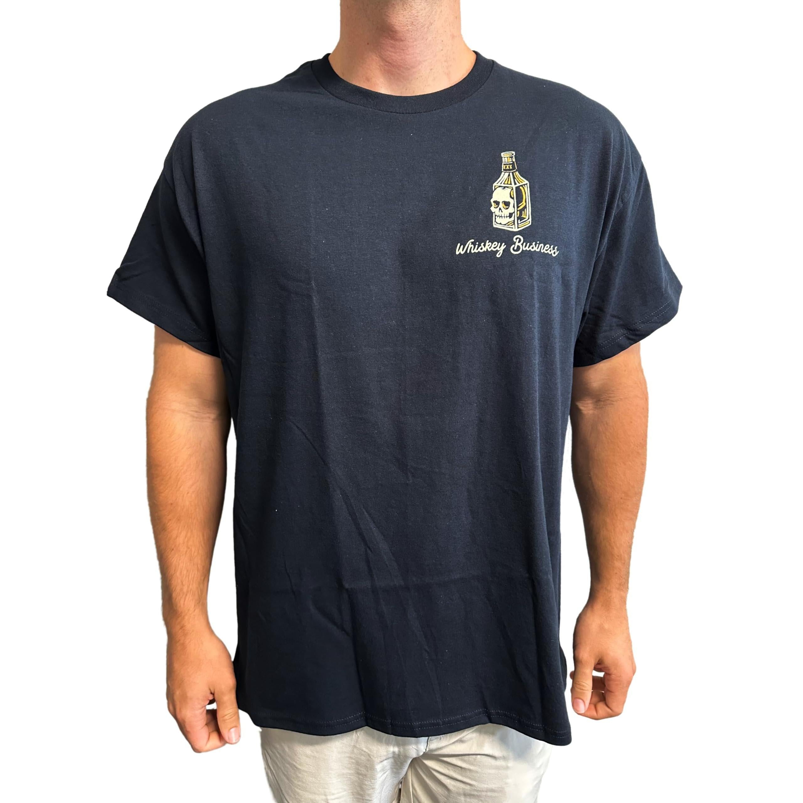 Whiskey Business T-Shirt - Pour Me a Whiskey and Leave The Bottle Shirt-SR1 Performance