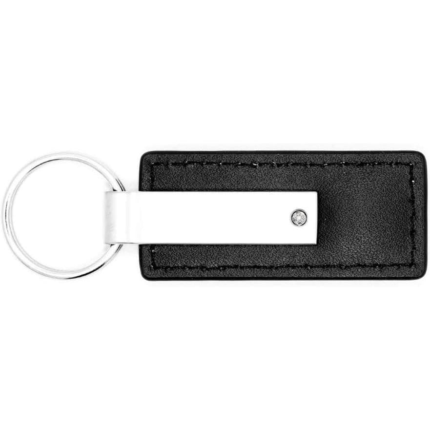 Ford Leather Key Chain - Black-SR1 Performance