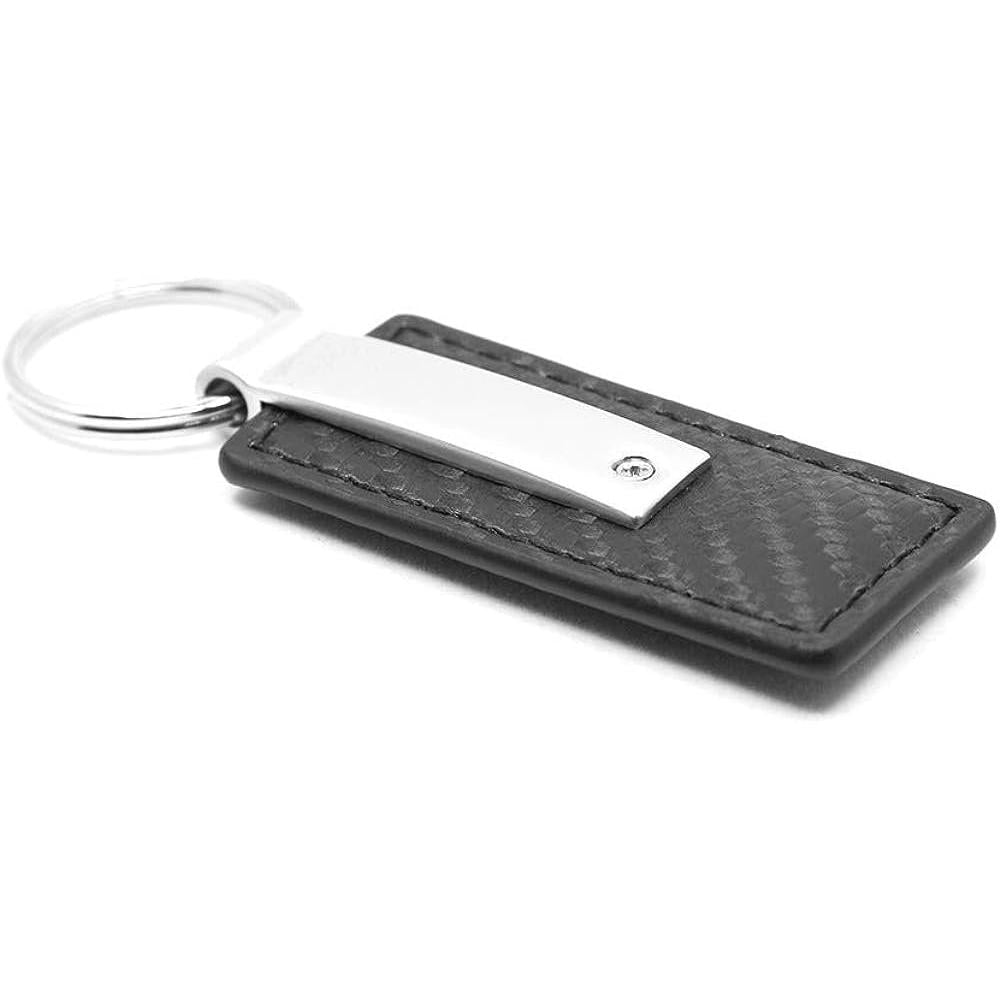 RAM 1500 Key Chain - Black Carbon Fiber Texture Leather-SR1 Performance