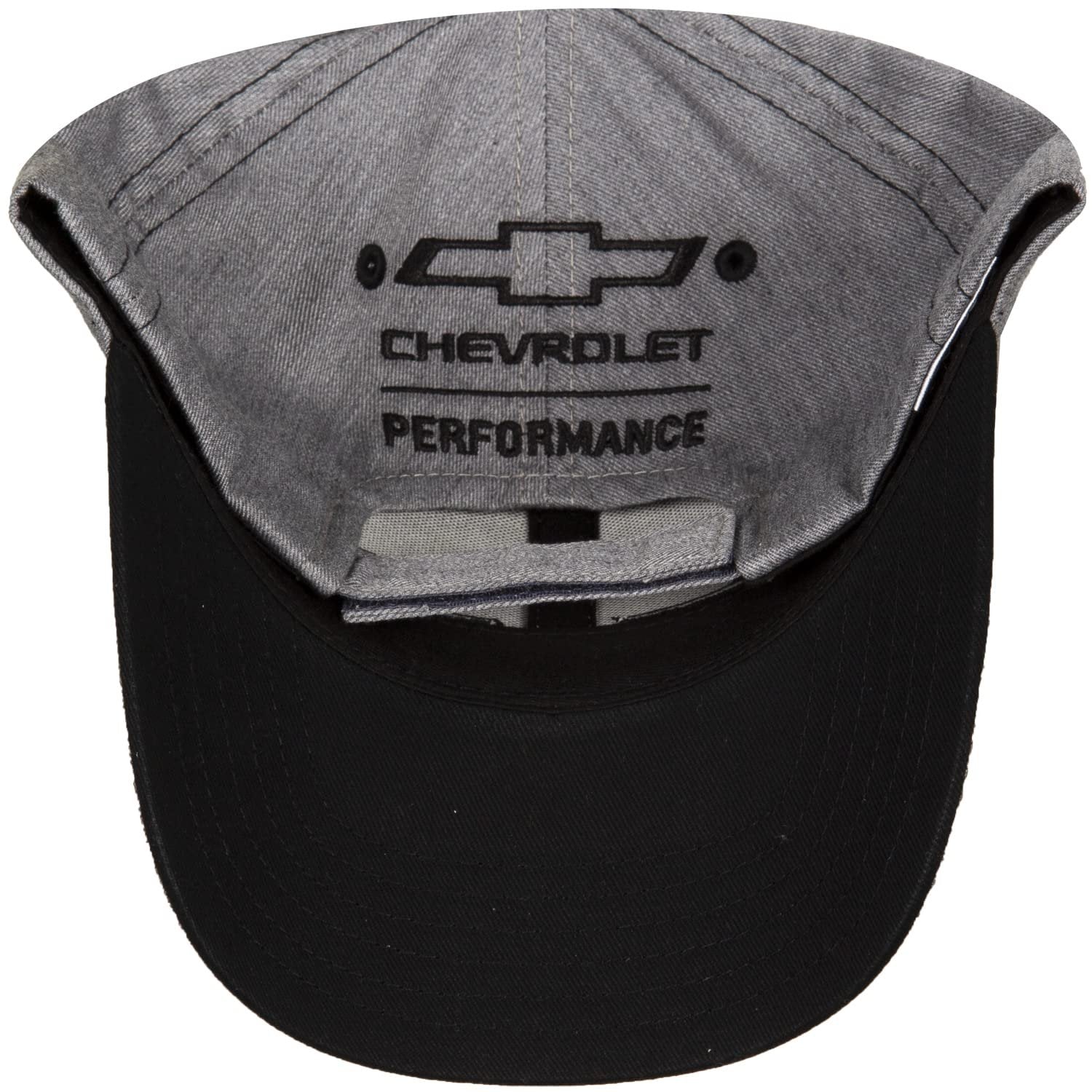 Chevrolet Performance Bowtie Twill Heather Grey Hat with Adjustable Closure