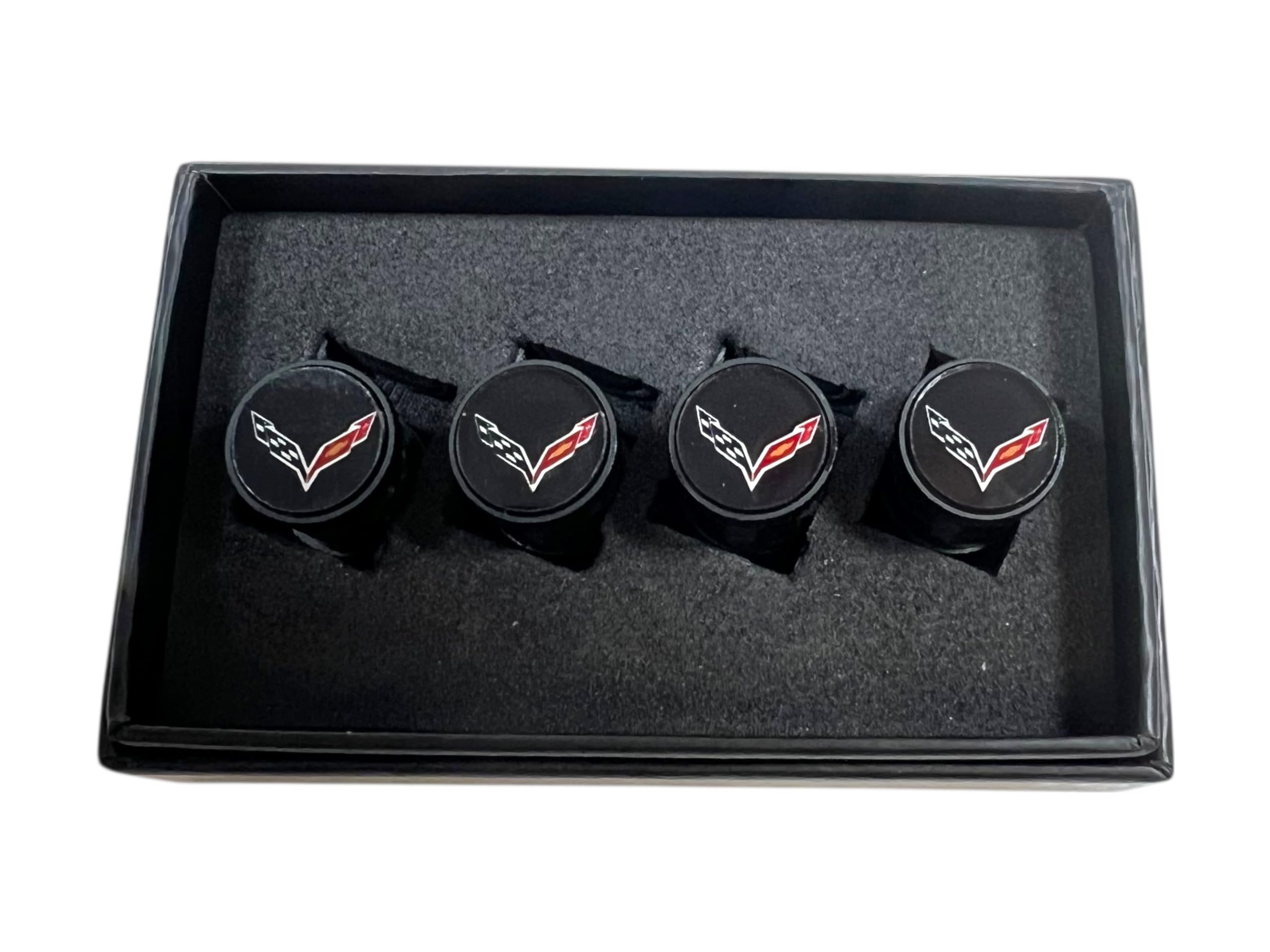 Eurosport Daytona - Chevrolet - Corvette C7 - Carbon Fiber Valve Stem Caps