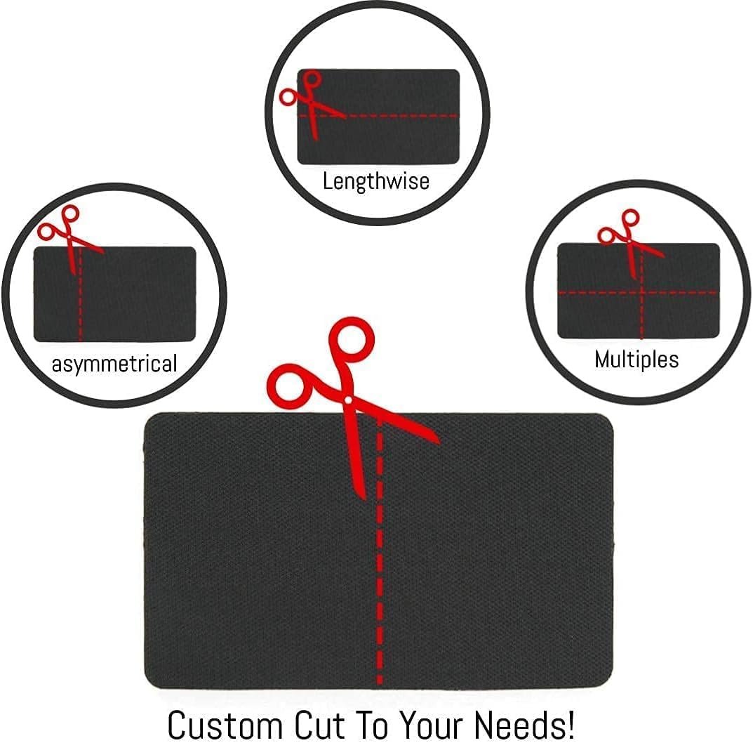 Universal Sunvisor Warning Label Covers - Peel & Stick Sun Visor Cover Up for All Cars, Trucks, SUV, Van, Sports Car (Stone)