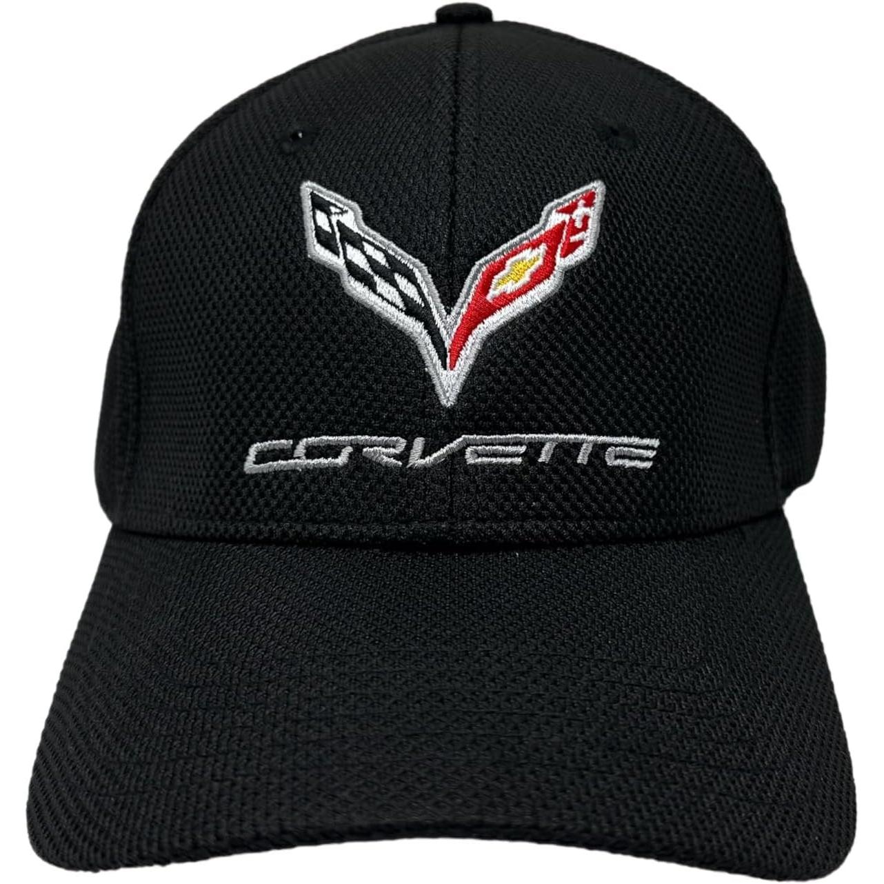 C7 Corvette Embroidered Stretch Fit Hat-SR1 Performance