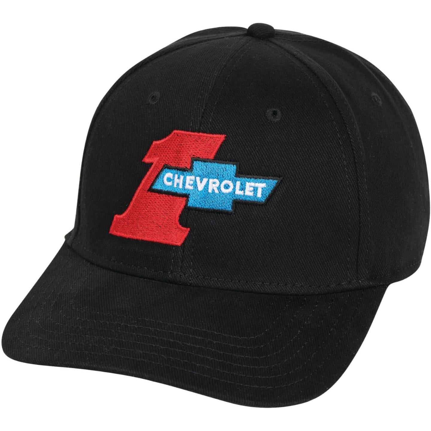 Chevrolet #1 Vintage Hat - Adjustable Structured Chevy Cap-SR1 Performance