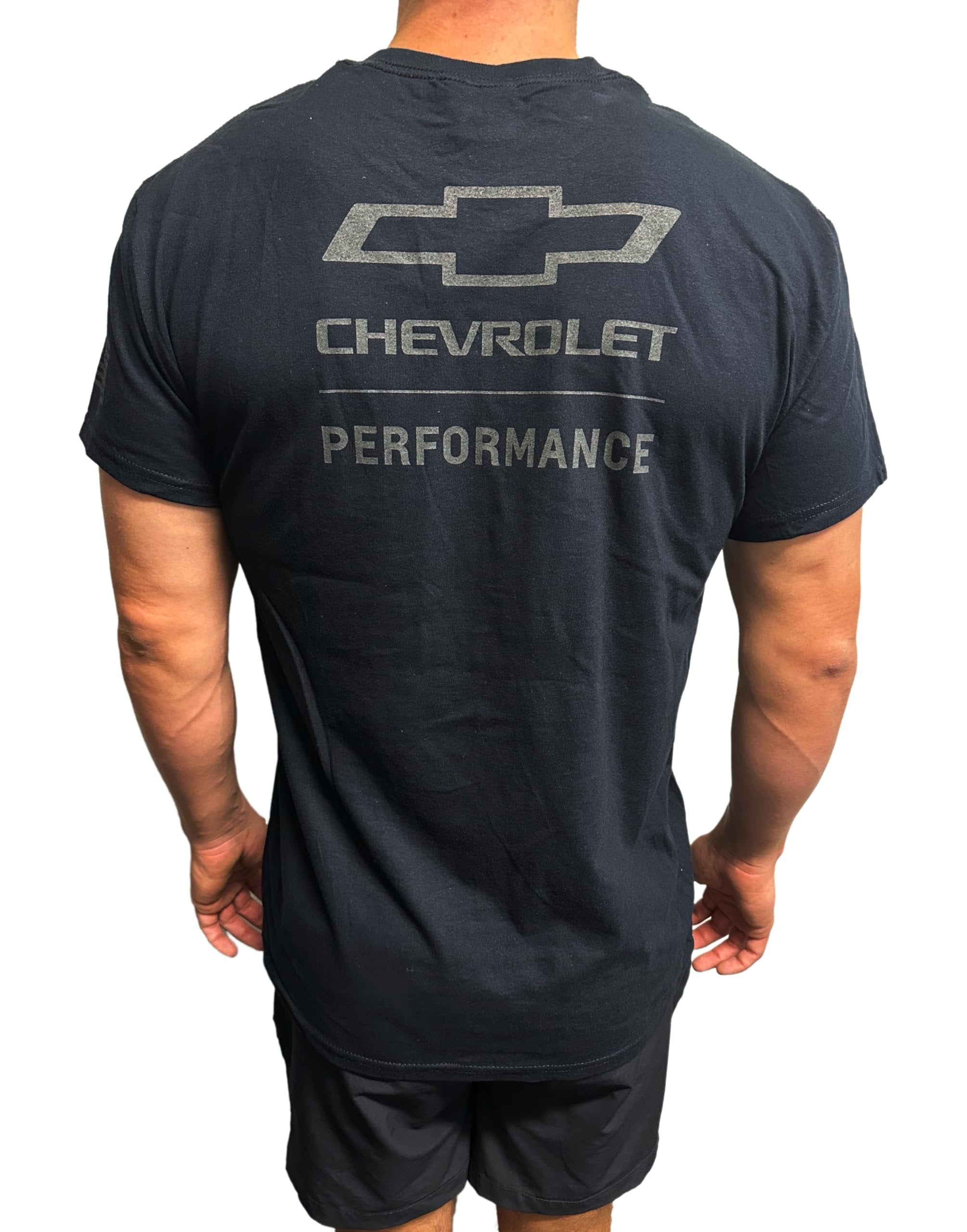 Chevrolet Performance American Flag T-Shirt - Chevy USA Men's Tee