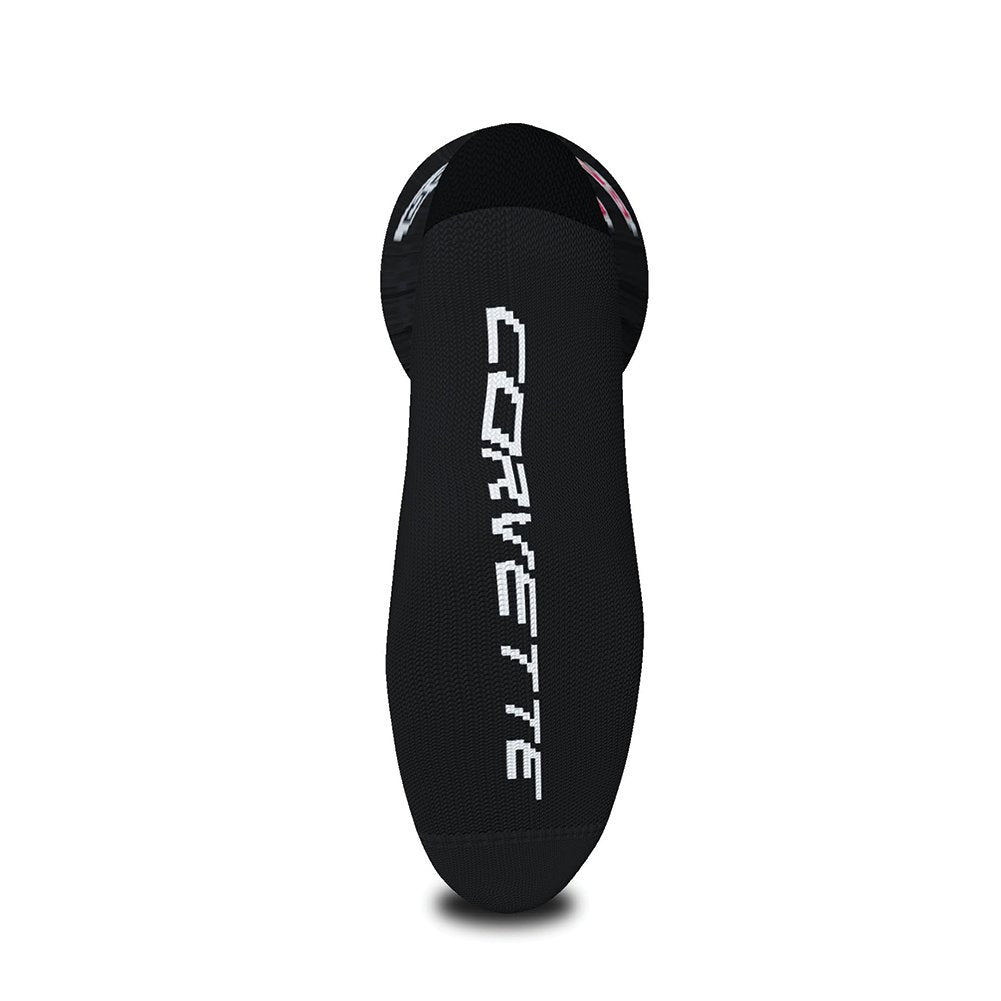 C8 Corvette Crew Socks : Black-SR1 Performance