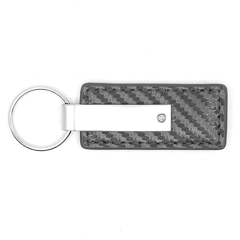 Ford Ranger Gun Metal Carbon Fiber Leather Key Chain-SR1 Performance