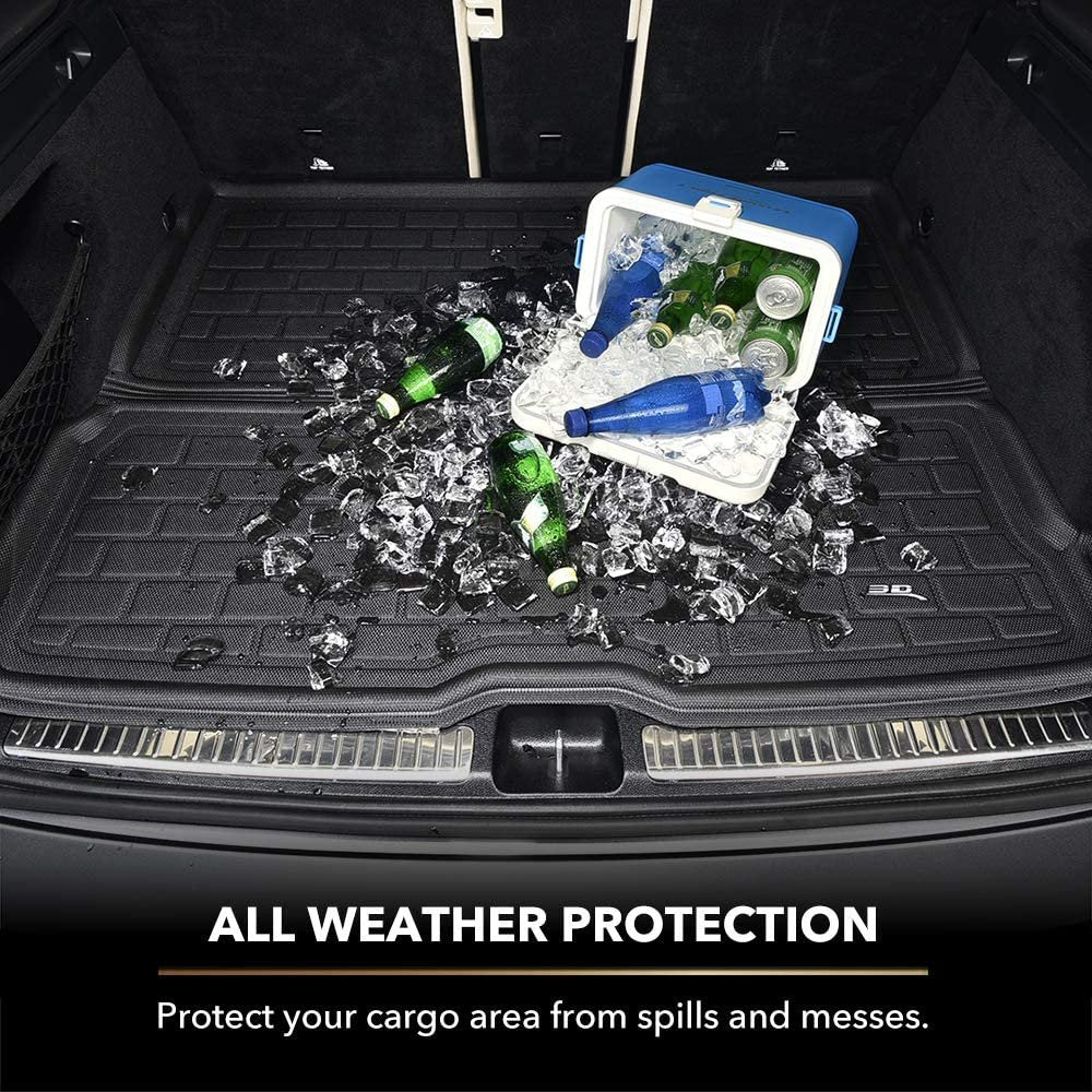 2020-2024 Tesla Model Y All Weather 3D MAXpider Kagu Rubber Cargo Liner – Black