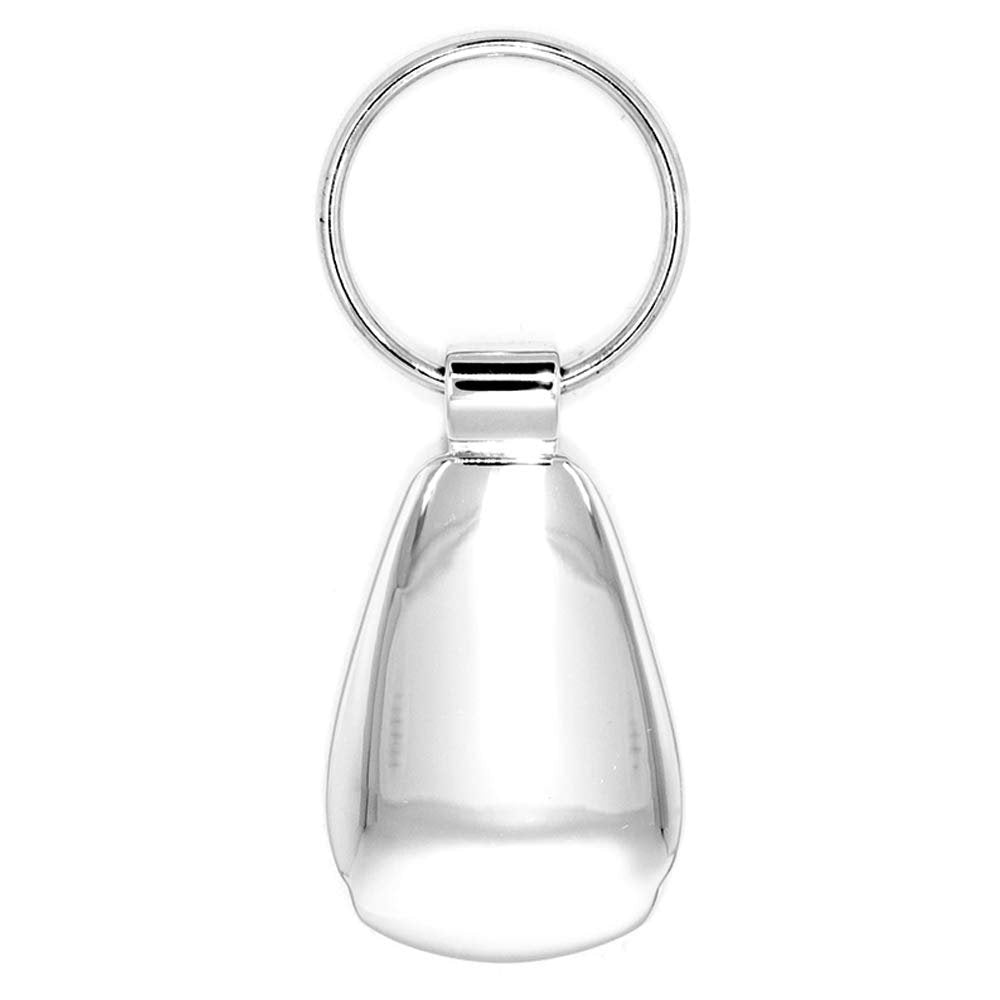 Au-TOMOTIVE GOLD, INC. Officially Licensed Red Teardrop Key Chain for Ford Mustang Tri-Bar