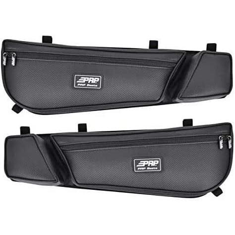 Can-Am Maverick X3 UTV Front Door Bags with Knee Pads by PRP Seats (Pair)-SR1 Performance