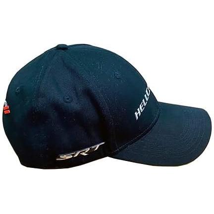 Dodge SRT Hellcat Liquid Metal Logo Hat - Charger/Challenger Cap Black