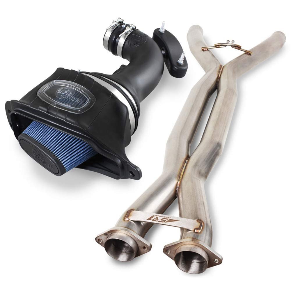 Corvette X-Pipe - SR1 Performance 3" & aFe Momentum Pro 5R Air Intake System : C7 Stingray, Z51, Grand Sport
