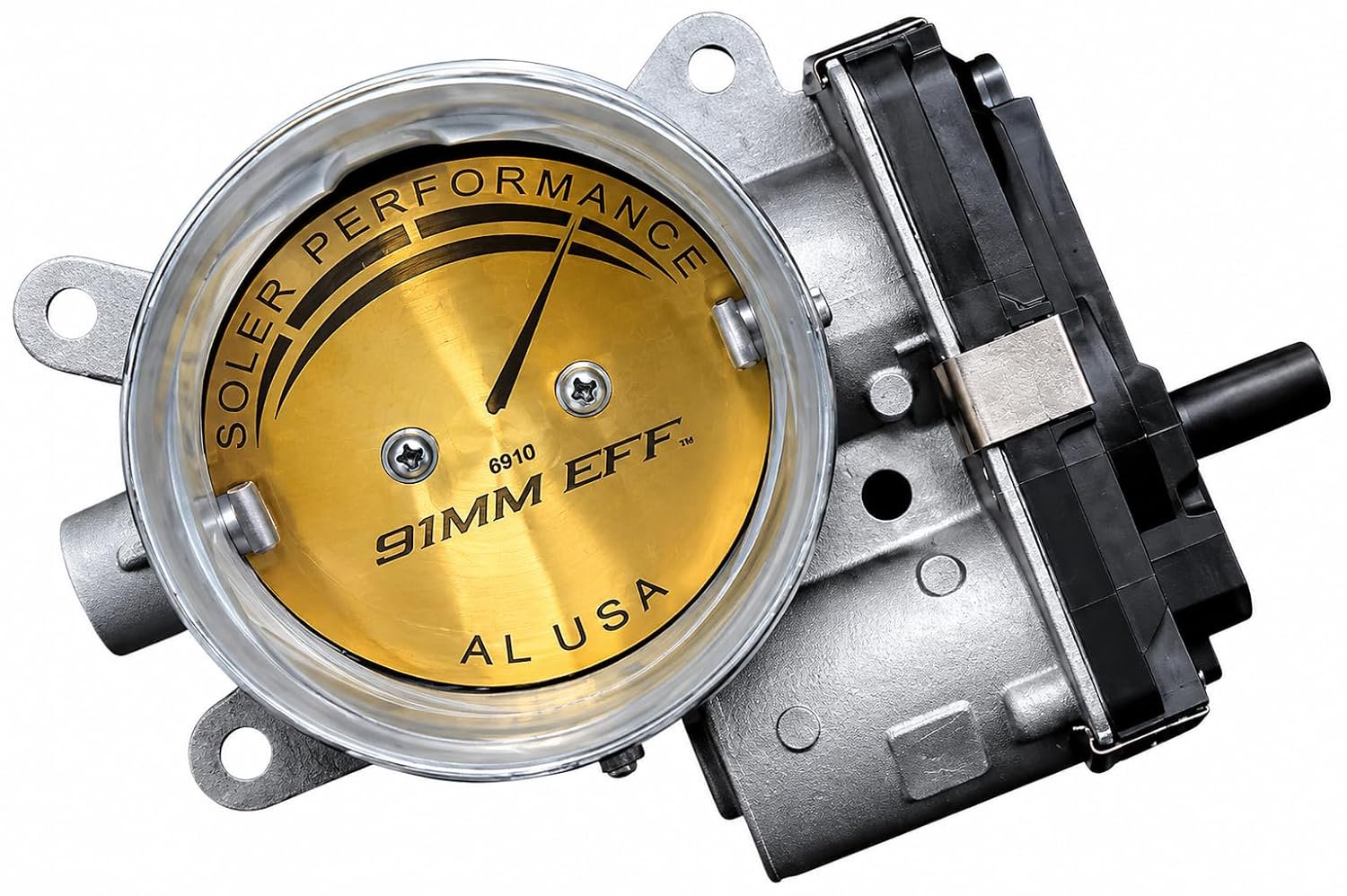 Modified 91mm Throttle Body for GM LT1 & LT2 6.2L V8 - Fits C8 Corvette, C7 Corvette Stingray/Z51/Grand Sport, Camaro SS, Silverado, Sierra, Escalade & Yukon