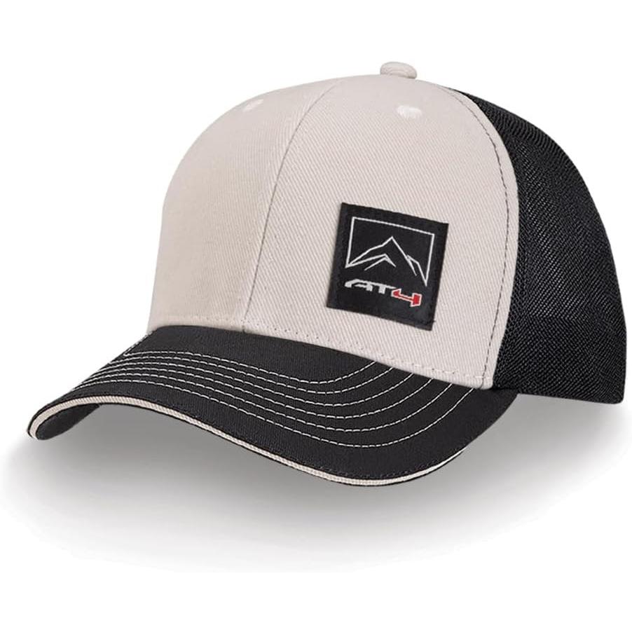 GMC Sierra AT4 Mountain Graphics Hat - Twill Sandwich Cap-SR1 Performance