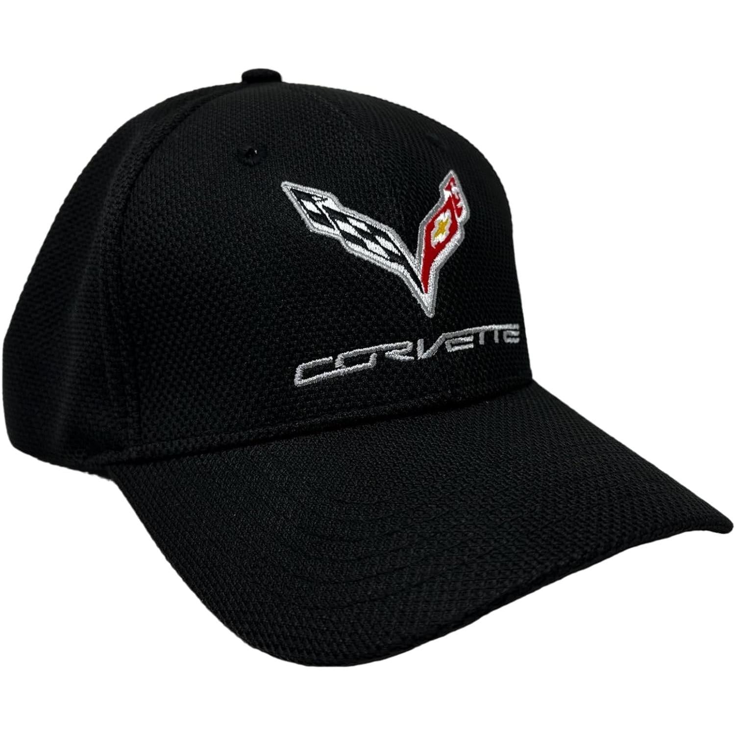 C7 Corvette Embroidered Stretch Fit Hat-SR1 Performance