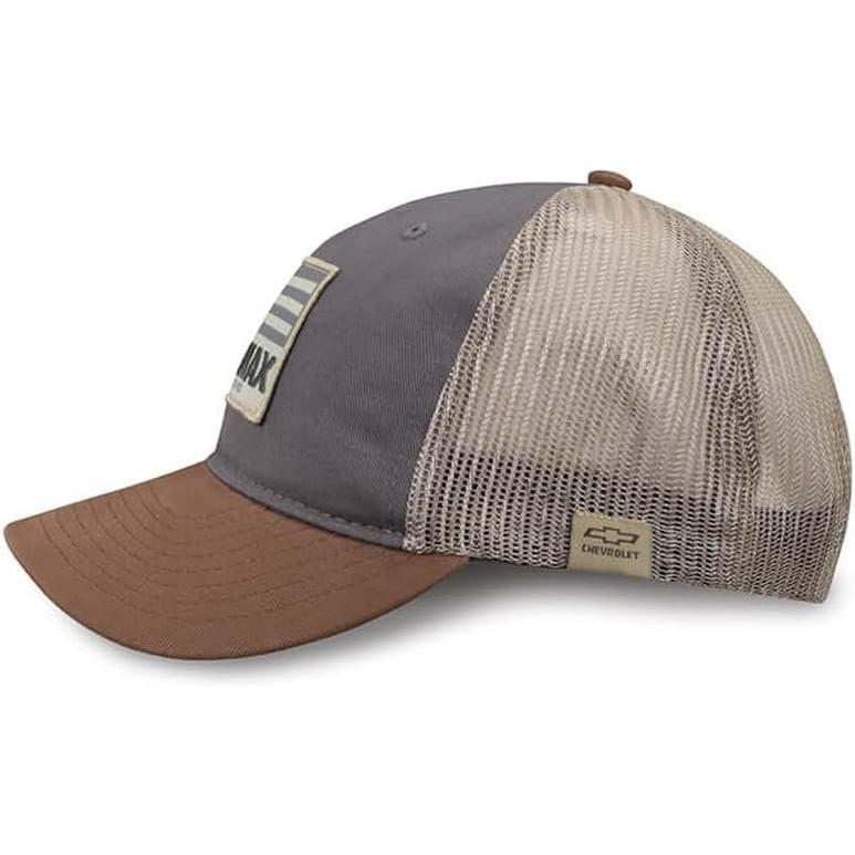 Chevy Silverado HD Duramax USA Flag Hat - Chevrolet Snapback Cap-SR1 Performance