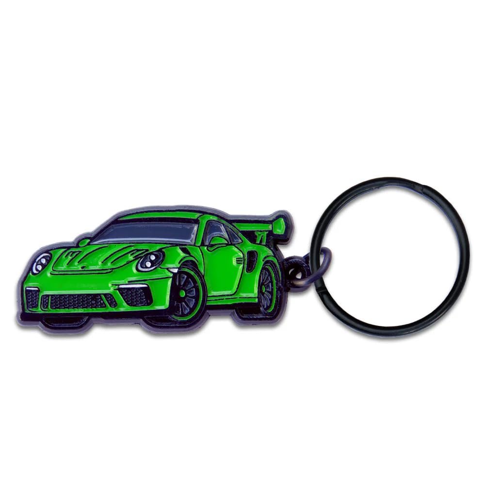 Porsche 911 GT3 RS Keychain - Special Edition Exotic Car Key Chain-SR1 Performance
