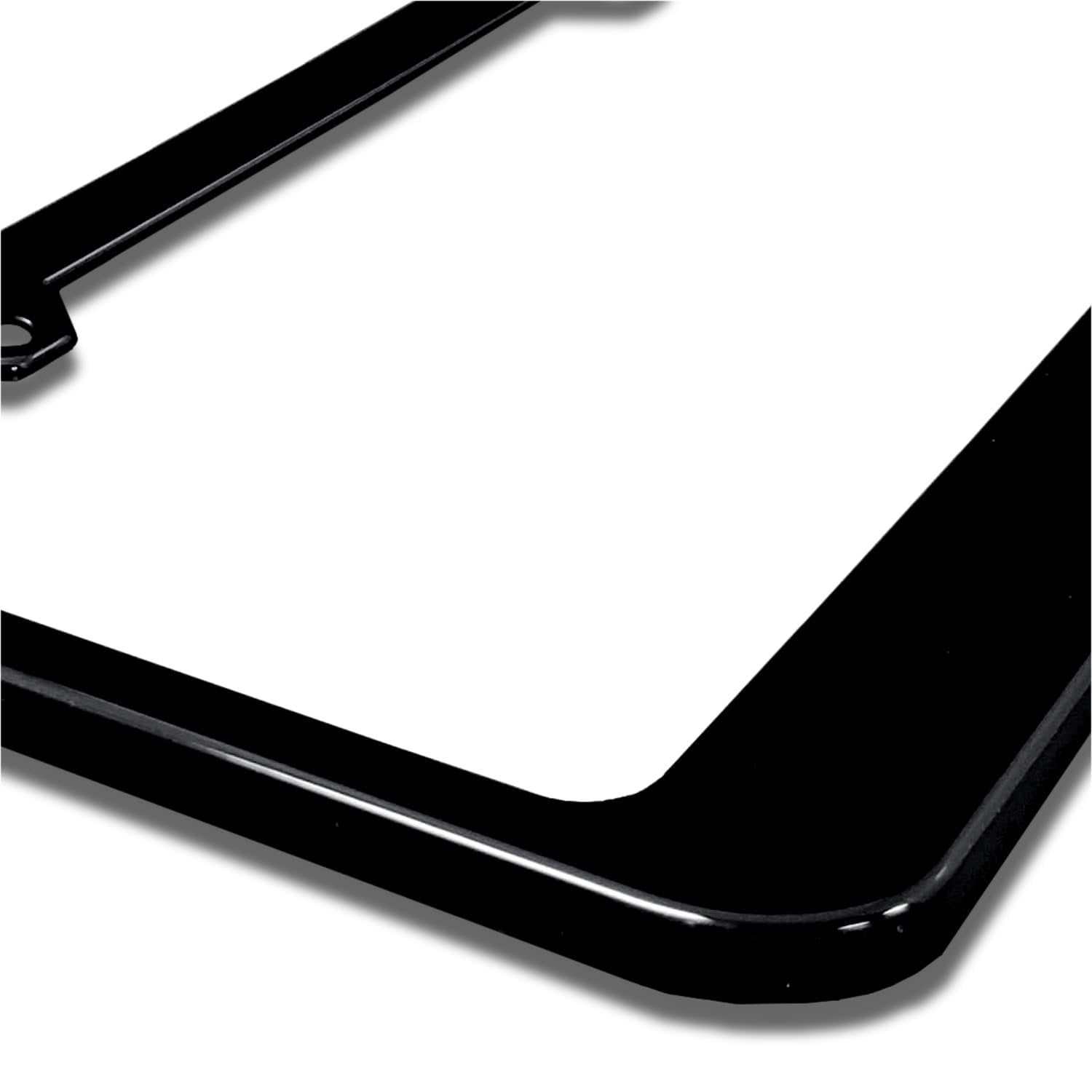 Au-TOMOTIVE GOLD, INC. Officially Licensed UV Print Logo on Black Polycarbonate License Plate Frame for Ram TRX