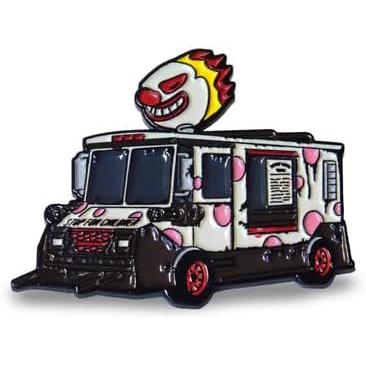 Twisted Metal Ice Cream Truck Enamel Pin - Special Edition Lapel Pin - For Hats, Bags, Backpacks & Shirts